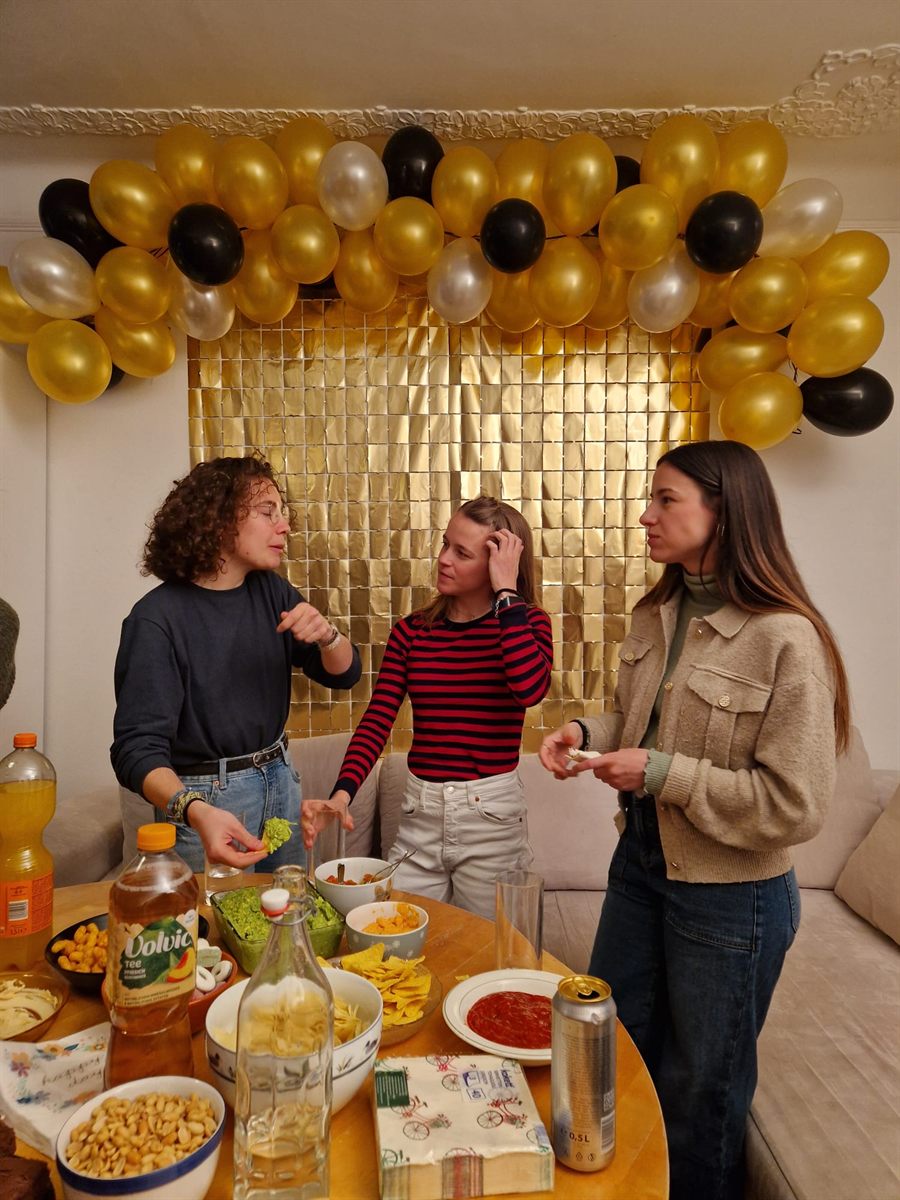 Snacks und Party bei uns